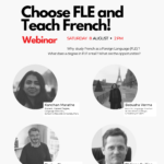 CHOOSE FLE & TEACH FRENCH WEBINAR