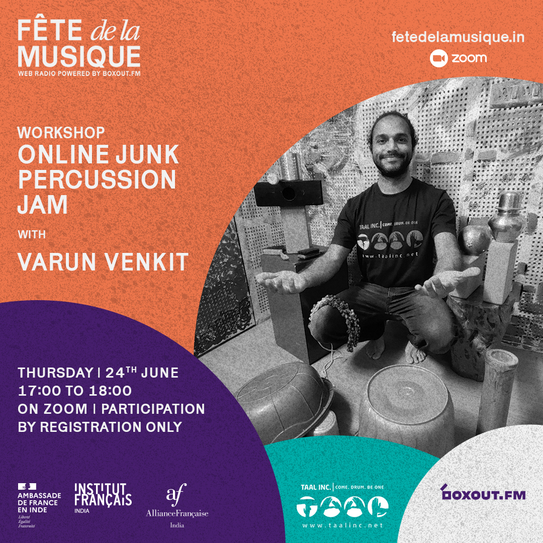 Workshop - Online Junk Percussion Jam