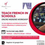 TEACH FRENCH IN SCHOOL | ONLINE WEEKEND WORKSHOP