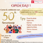 50th Anniversary Open Day!