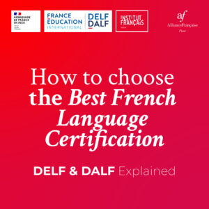 DELF DALF Frecnh Certification